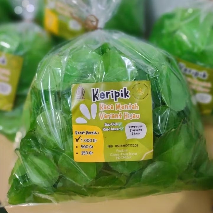 

KeripikKacaHIJAU/MENTAH