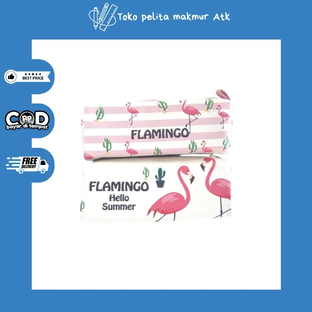 

KOTAK PENSIL FLAMINGO