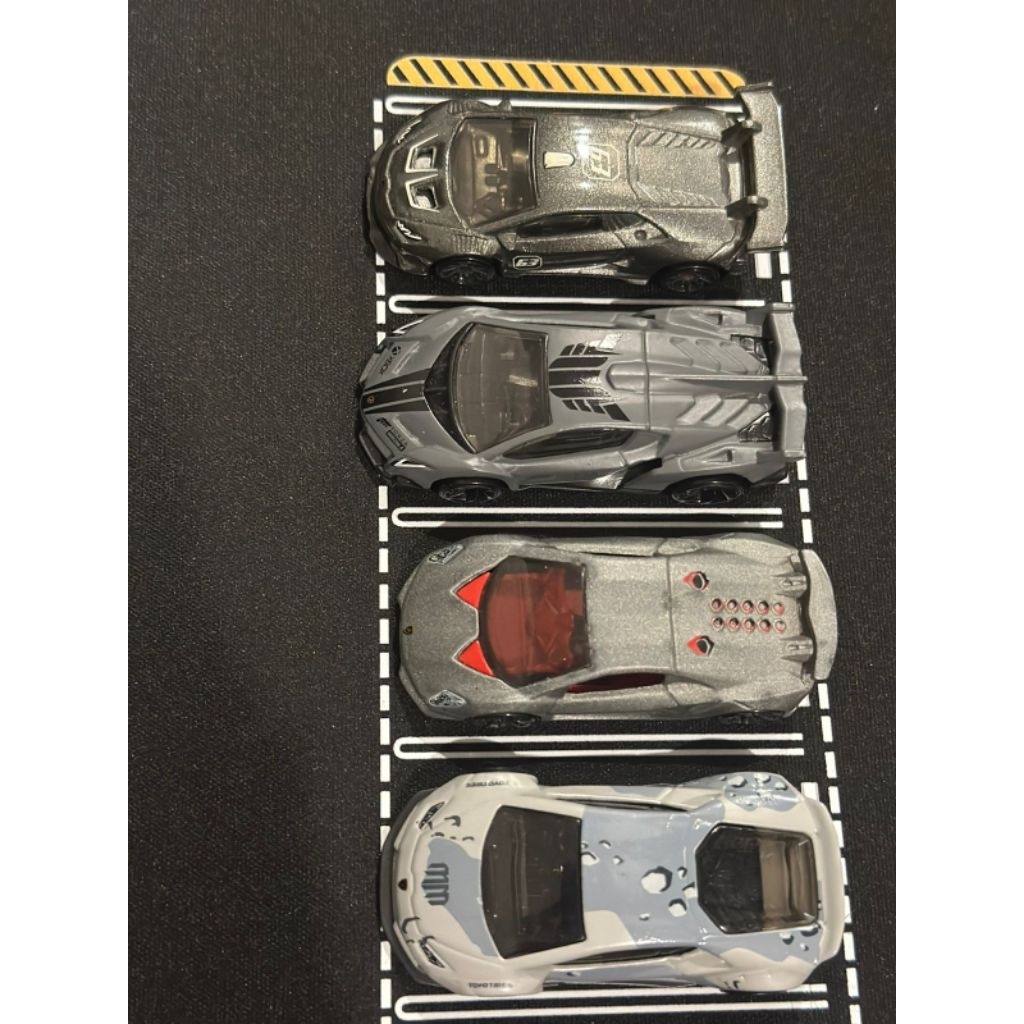 hot wheels lamborghini set of 4