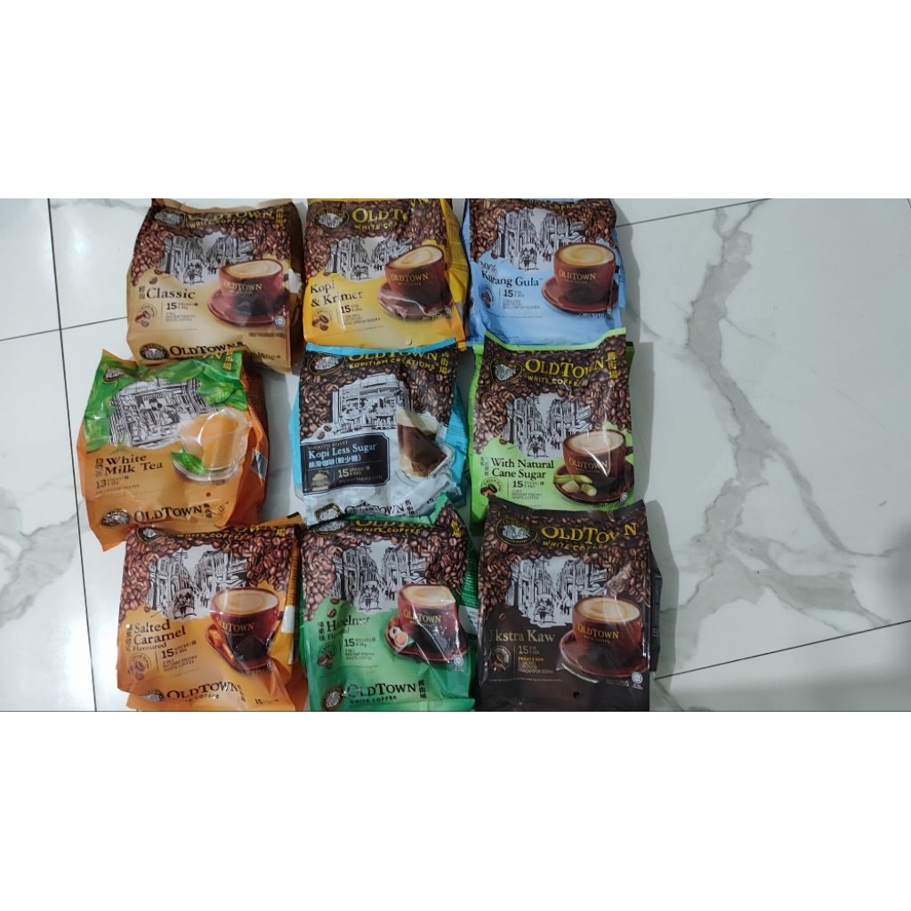 

Old Town White Coffee ( 15 sachet)