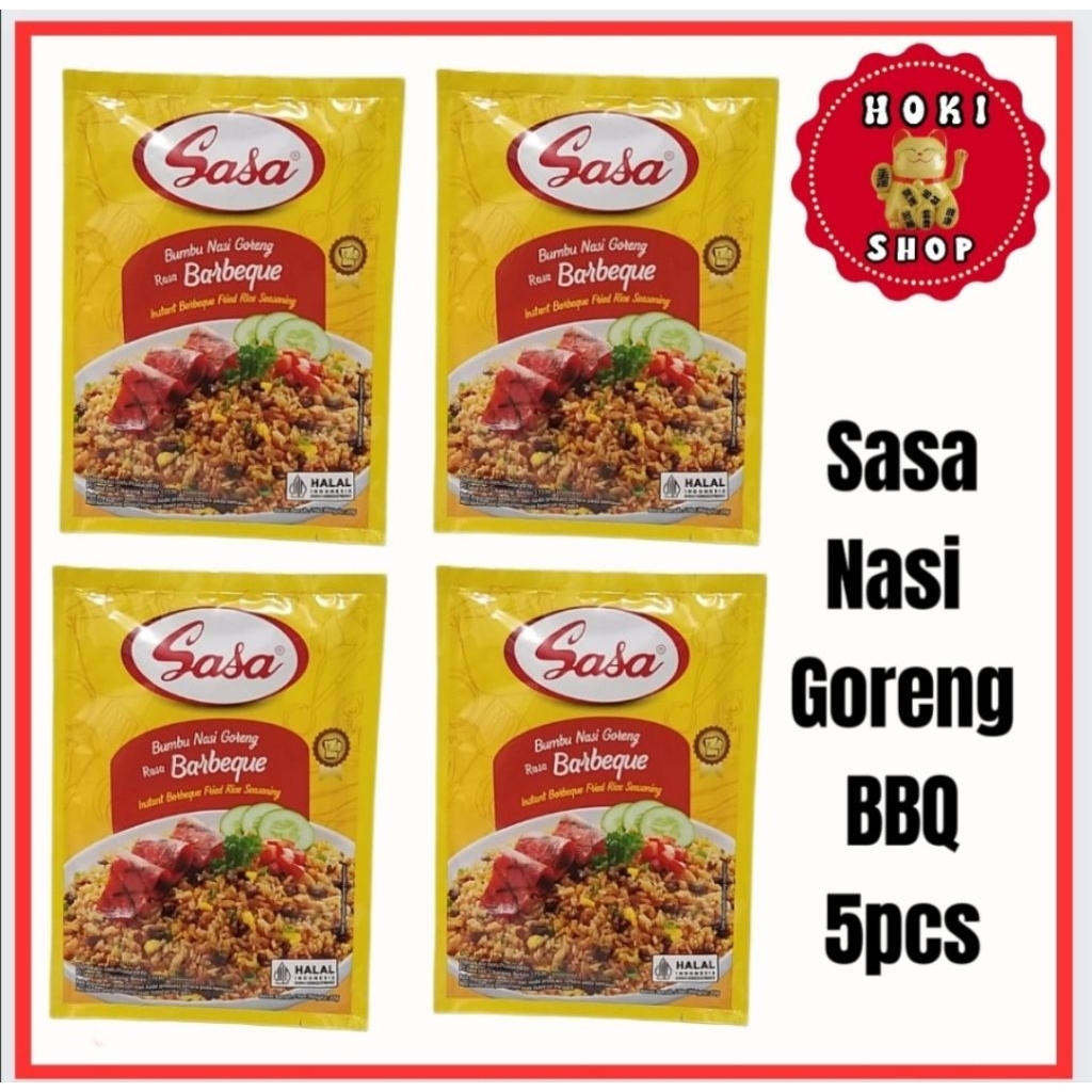 

Sasa Nasi Goreng BBQ 5pcs / Nasi Goreng Sasa / Bumbu Nasi goreng
