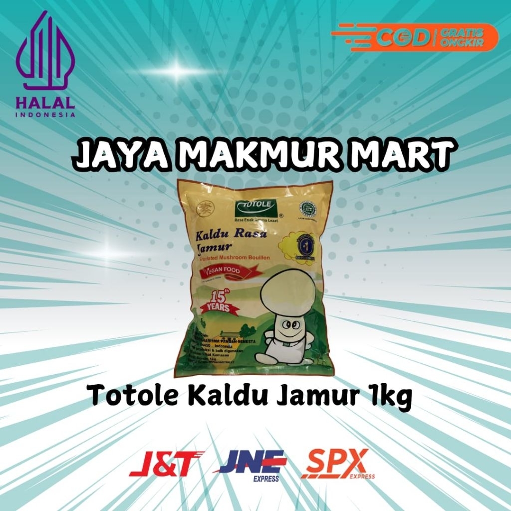 

Totole Kaldu Jamur 1kg/1000gram