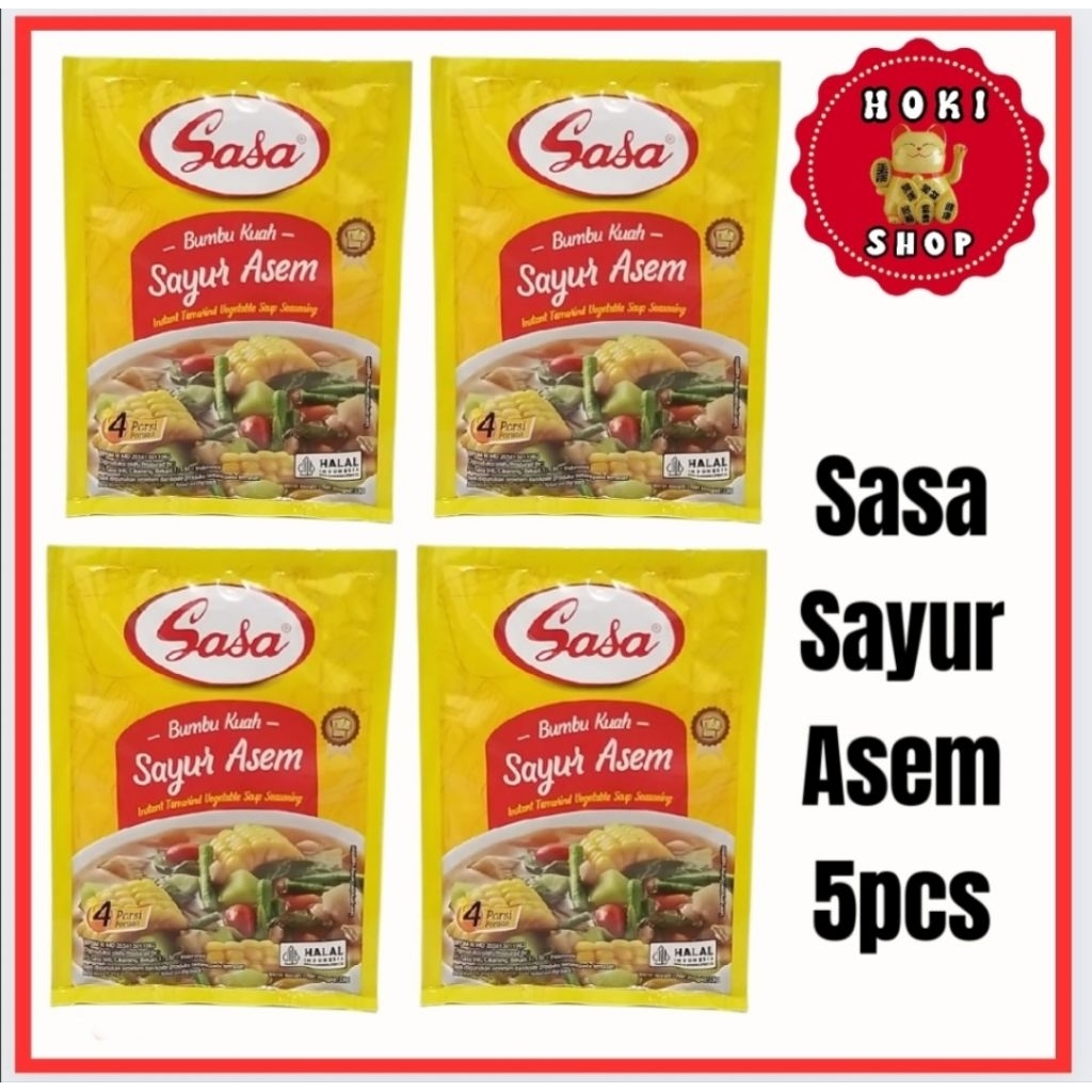 

Cahayadstore Sasa Bumbu Kuah Sayur Asem 5Pcs / Bumbu Sayur Asem