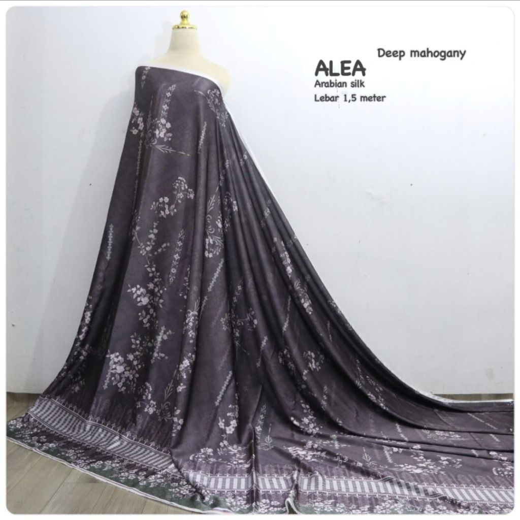 KAIN ALEA/ARABIAN SILK/KAIN SILK/BAHAN GAMIS/KAIN SILK PREMIUM/