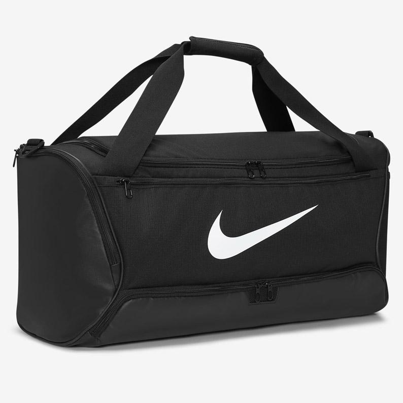 Tas NIKE Brasilia Duffel Training Travel Bag 60L Unisex Black ORIGINAL