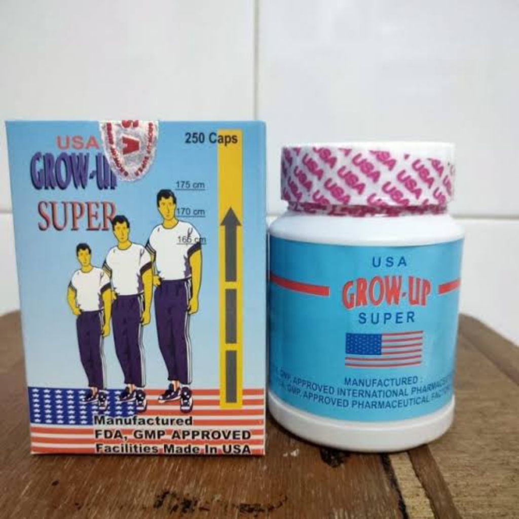 GROW UP SUPER USA obat peninggi badan original