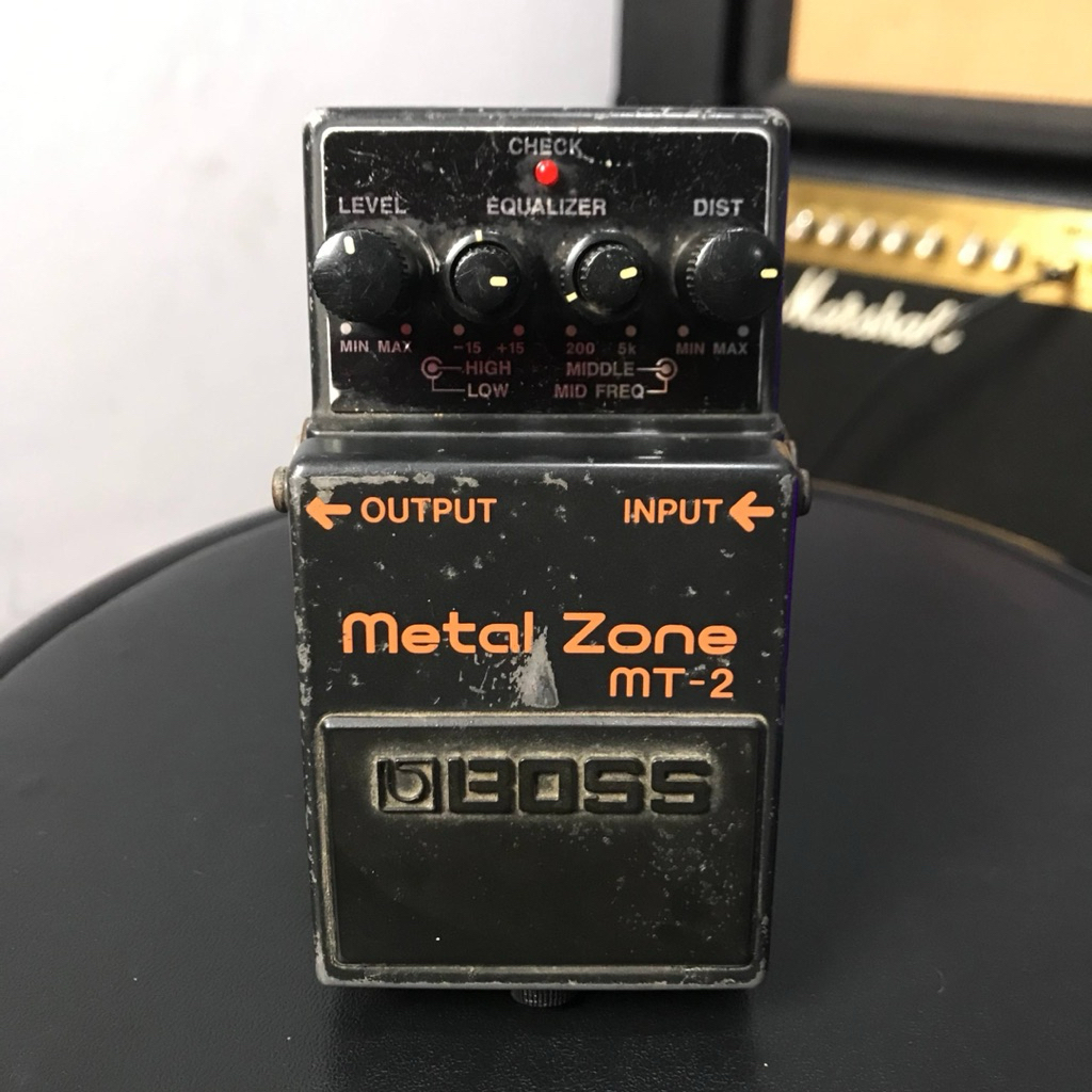 Efek Gitar Boss Mt2 Metal Zone