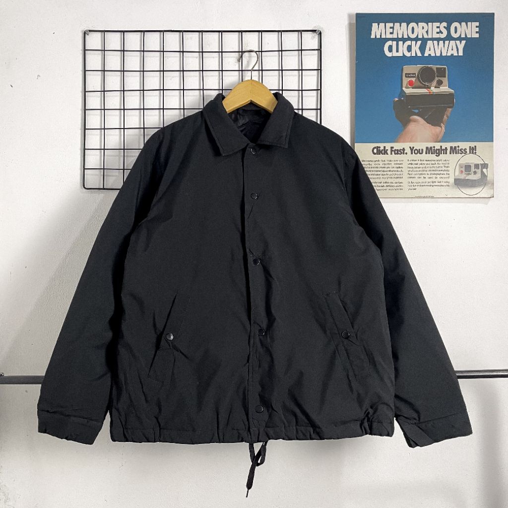 COACH JAKET UNIQLO GU SECOND ORIGINAL, JAKET GU