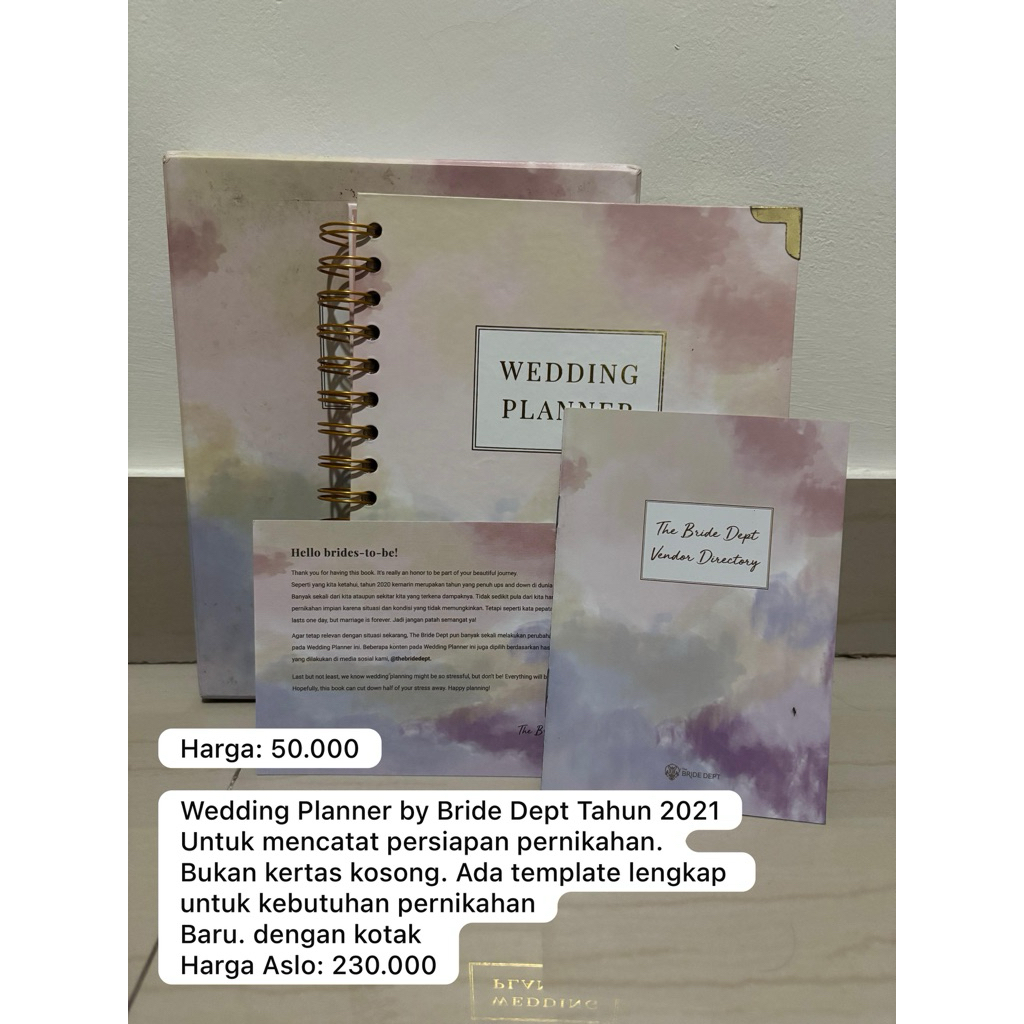

NEW!! Wedding Planner by Bride Dept