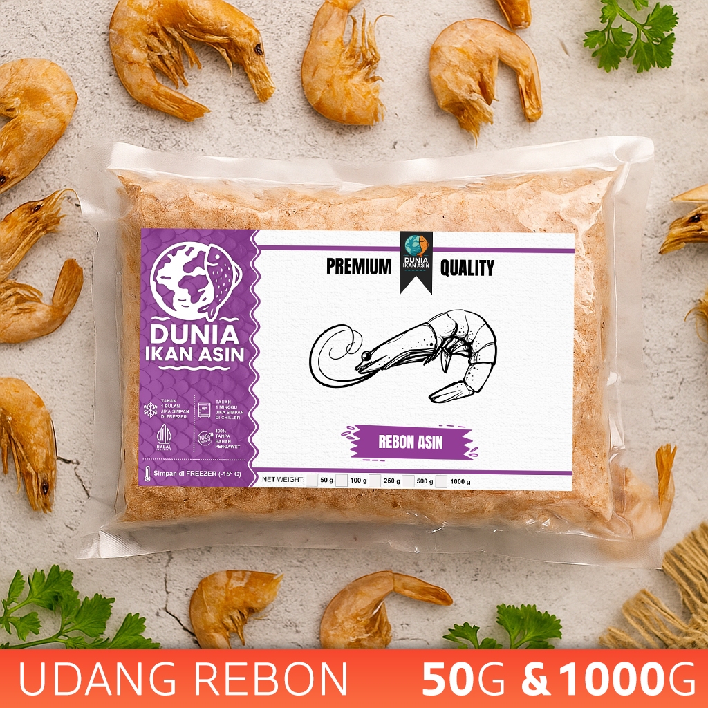 

Udang Rebon Asin Super 500 gr, 1000 gr, 1 KG Reboon Ikan Asin – DUNIA IKAN ASIN Frozen Vacuum Vacum