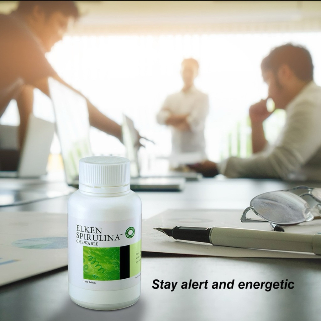 Elken Spirulina 1200 Tablet
