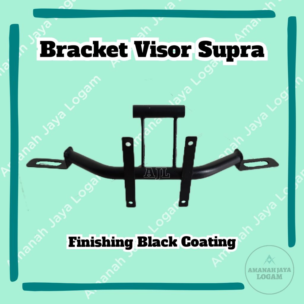 Bracket Visor Supra Universal / Breket Visor Windshield Supra Lama, Supra X, Supra 125, Supra fit
