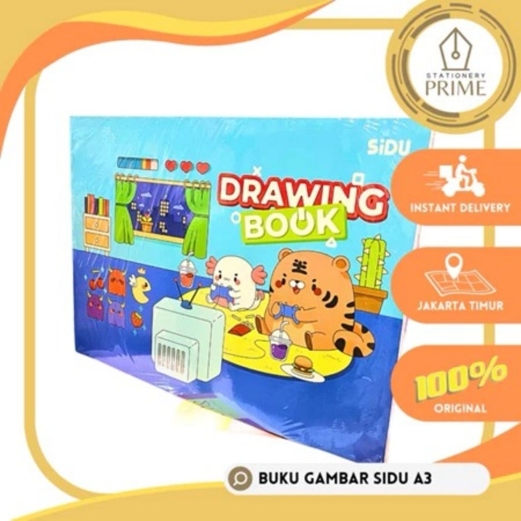 

Buku Gambar Sinar Dunia SIDU A3 ( 1 Pack Isi 5 Buku )