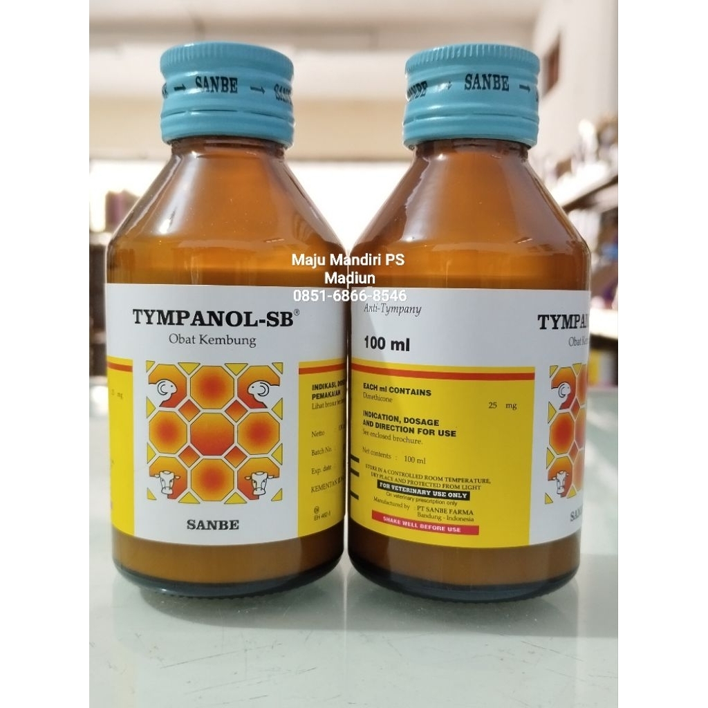 TYMPANOL SB OBAT KEMBUNG SAPI KAMBING