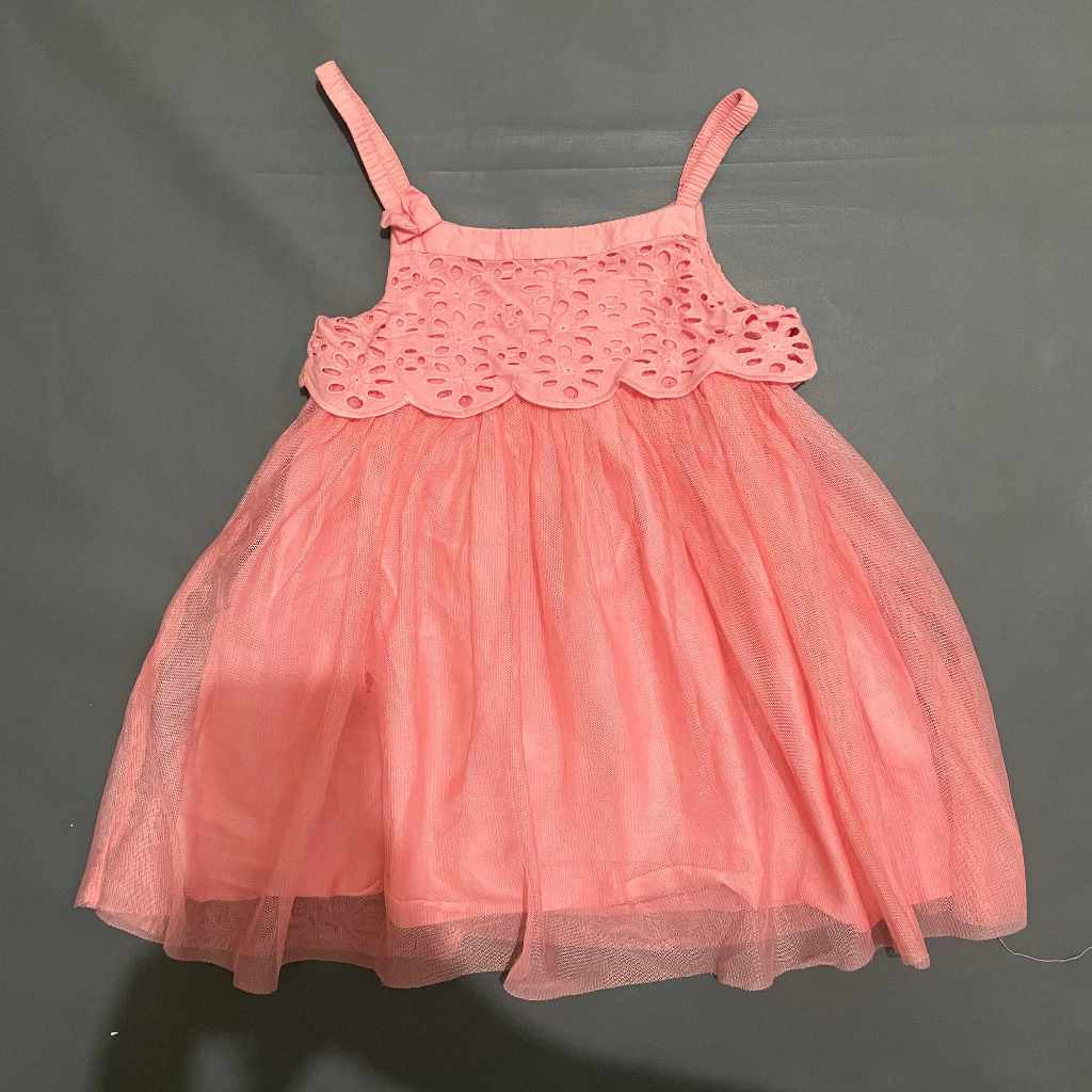 ANAK K335 (HNM ORI, PRELOVED) Dress Tanktop Tali Rok Mini Midi Katbol Tile Tule Tutu Inner Pesta Kon