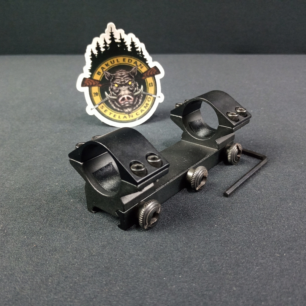 MOUNTING OD25 REL 22 PENDEK MODEL ONE PIECE / MONTING TELESKOP OD25 REL 22 (SC2220)