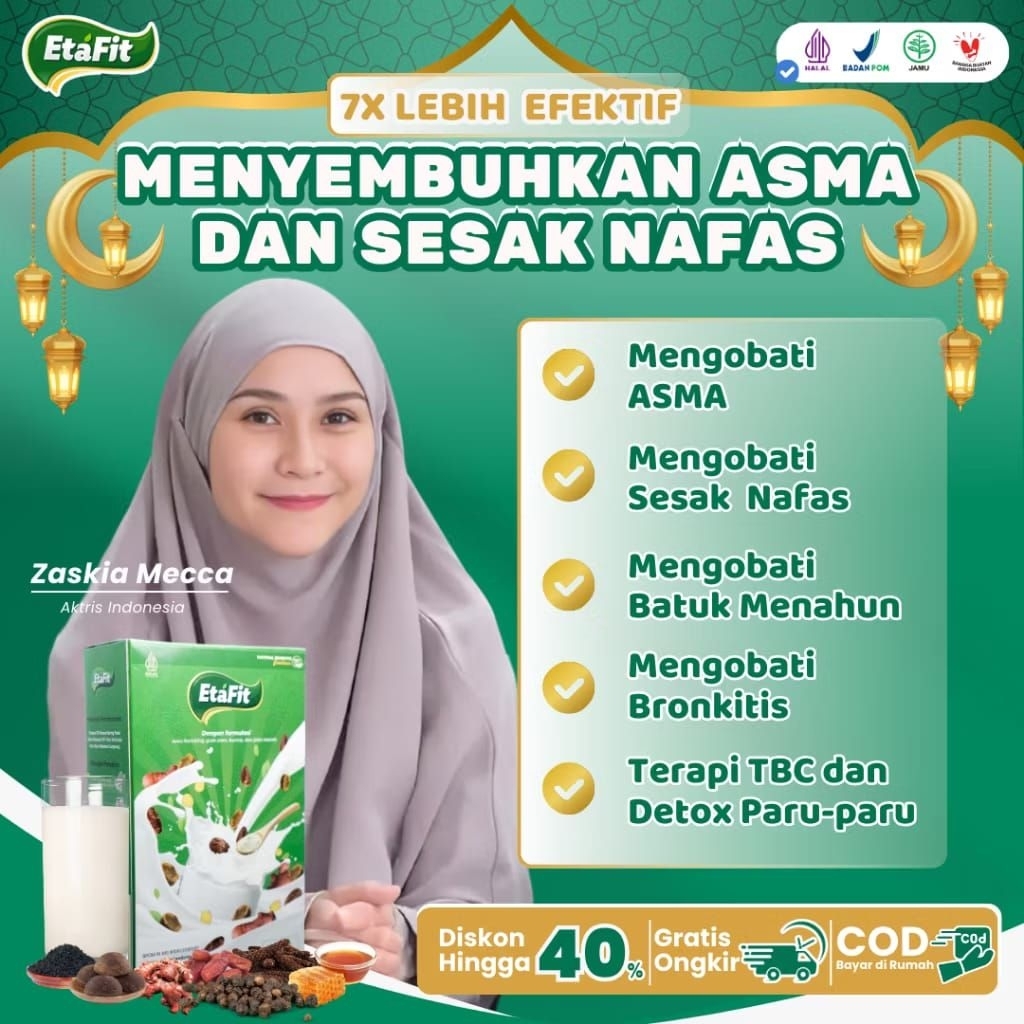 

Etafit Susu Kambing Etawa Murni 100% Original Solusi Sesak Napas Dan Batuk Menahun