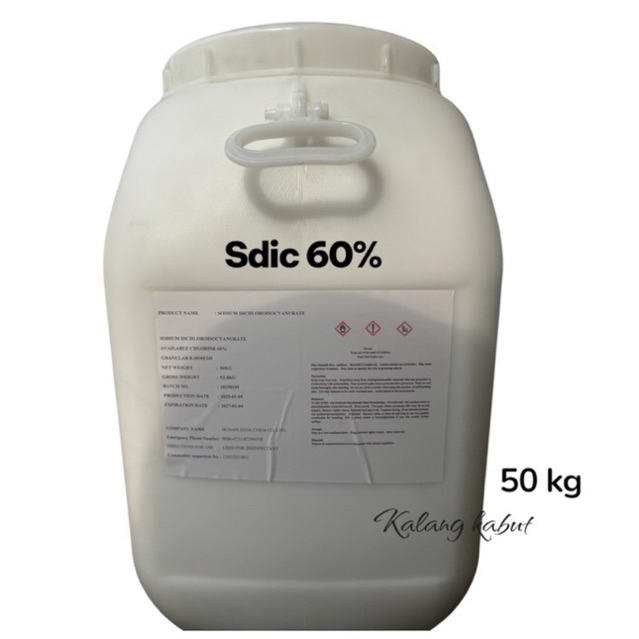 Sdic - SDIC - SODIUM DICHLORO ISOCYANURATE - 50 KG