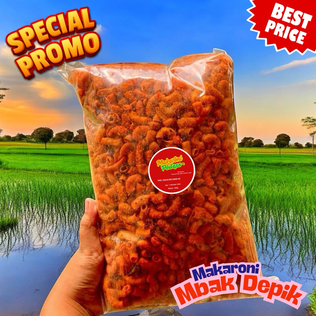 

Snack Makaroni 250gr – Cita Rasa Surabaya Paling Laris
