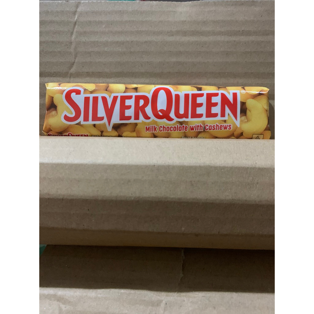 

silver queen milk chocolate with cashews