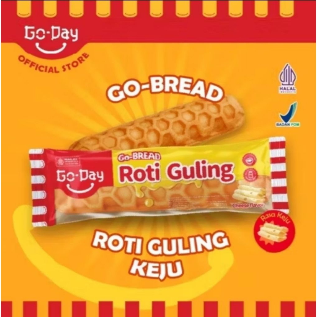 

Promo Terbatas 1 Pcs Go - Day Roti Guling Keju