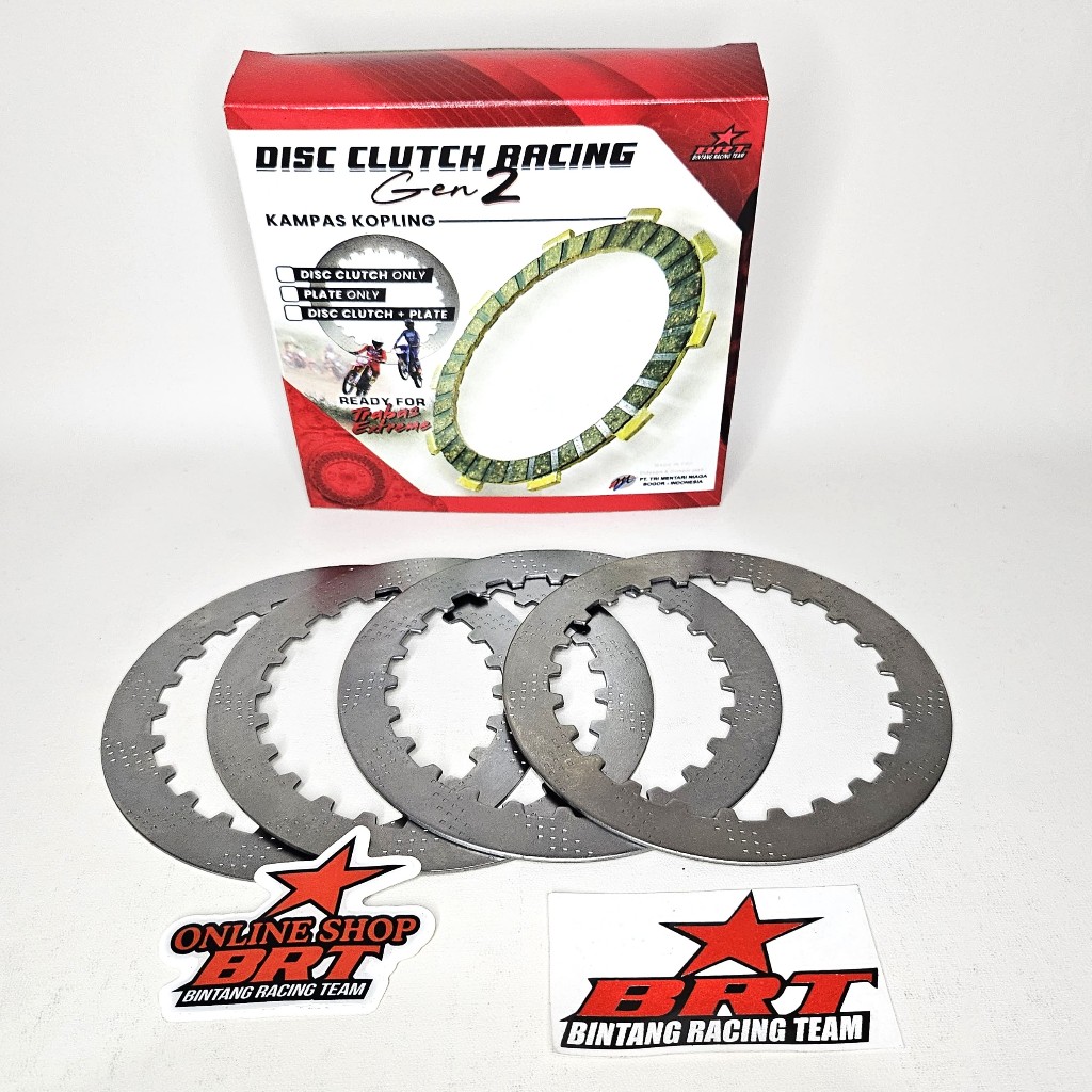 PLAT KOPLING BRT VIXION OLD Pelat Gesek Kopling Plat Kampas Kopling Vixion Old BRT