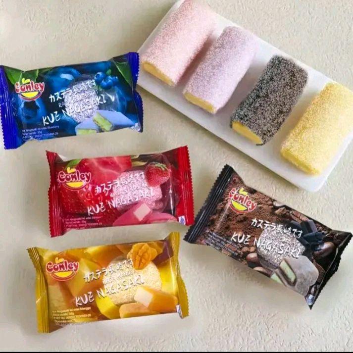 

(paket komplit) mochi Conley Kue Nagasaki 35gr mix 12pcs all variant