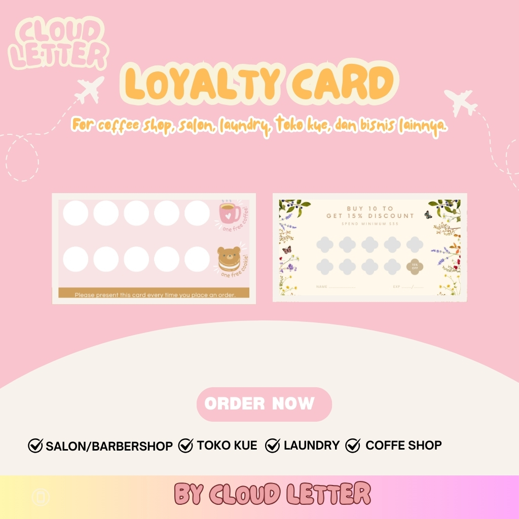 

LOYALTY CARD CUSTOM