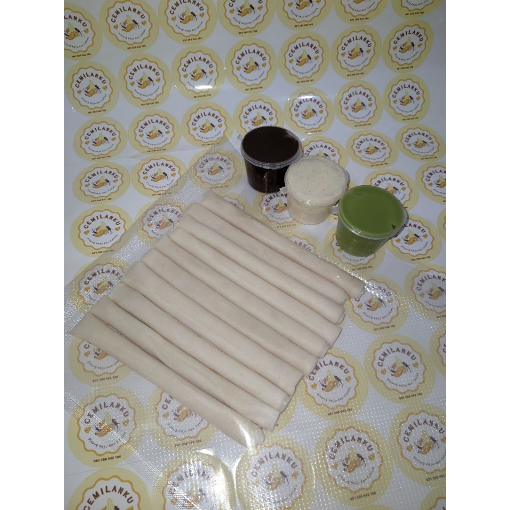 

Cheese Roll Premium/ Keju Aroma/ Spring Roll/ Cemilan Viral