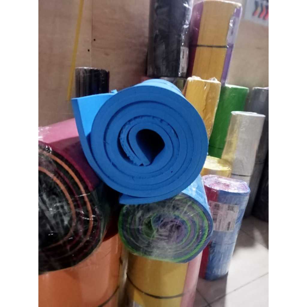 LEMBARAN SPON EVA TEBAL10mm ukuran 30cm x 200cm SPON
