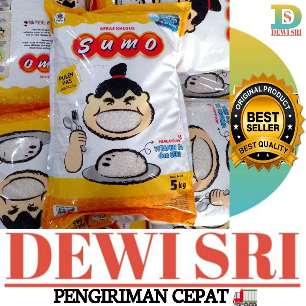 

NEW SUMO KUNING 5Kg Beras Premium Kemasan Baru / New Packaging