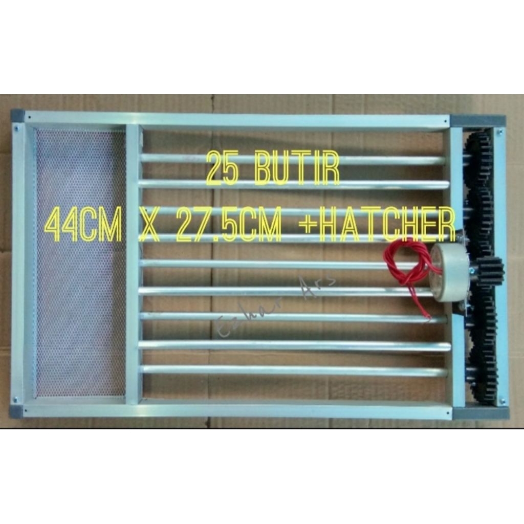 rak roller mesin tetas telur kapasitas 20