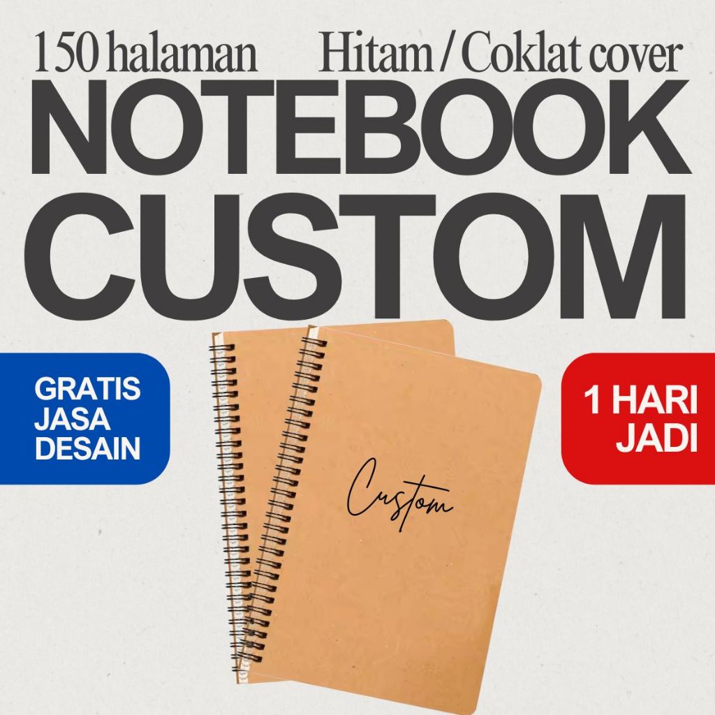 

BUKU NOTEBOOK A5 BUKU TULIS CATATAN POLOS SEKOLAH KANTOR 200 HALAMAN