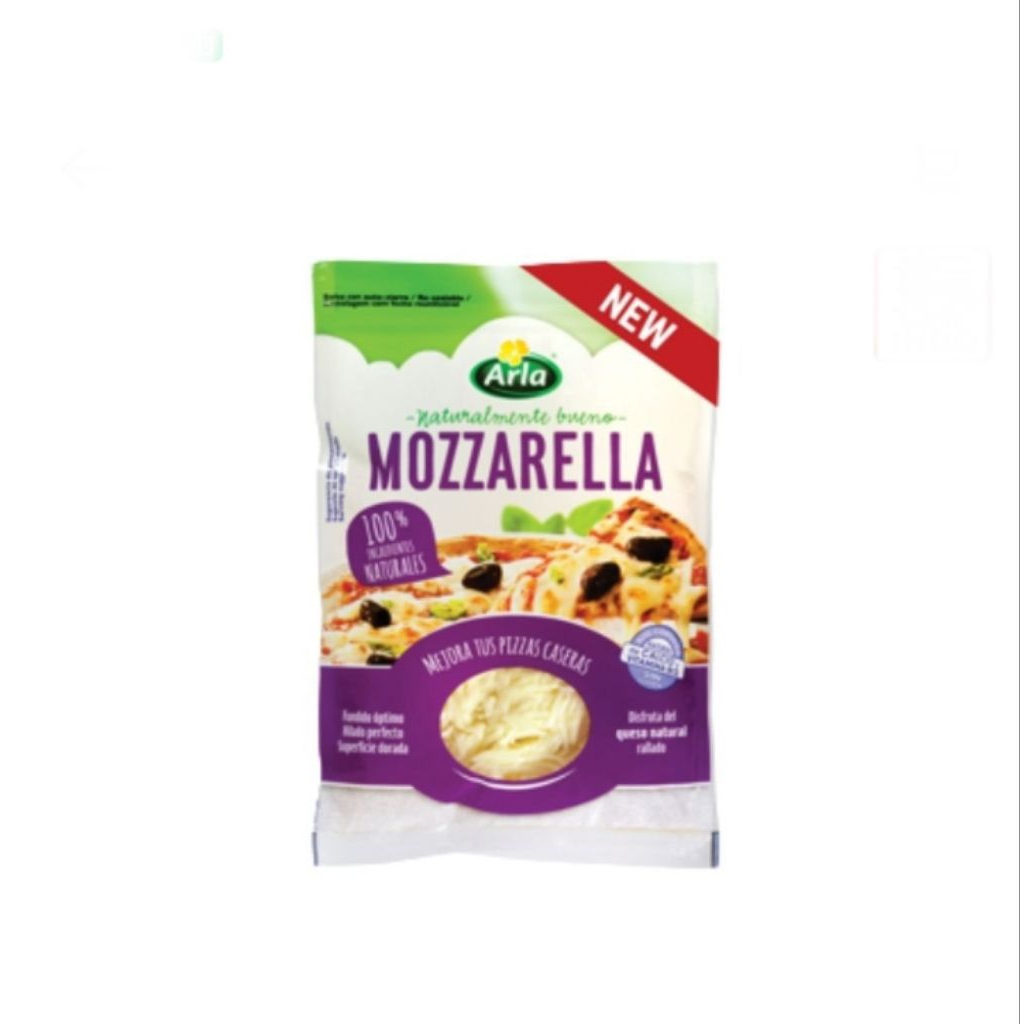 

arla mozzarella cheese shredded pack 175 gr