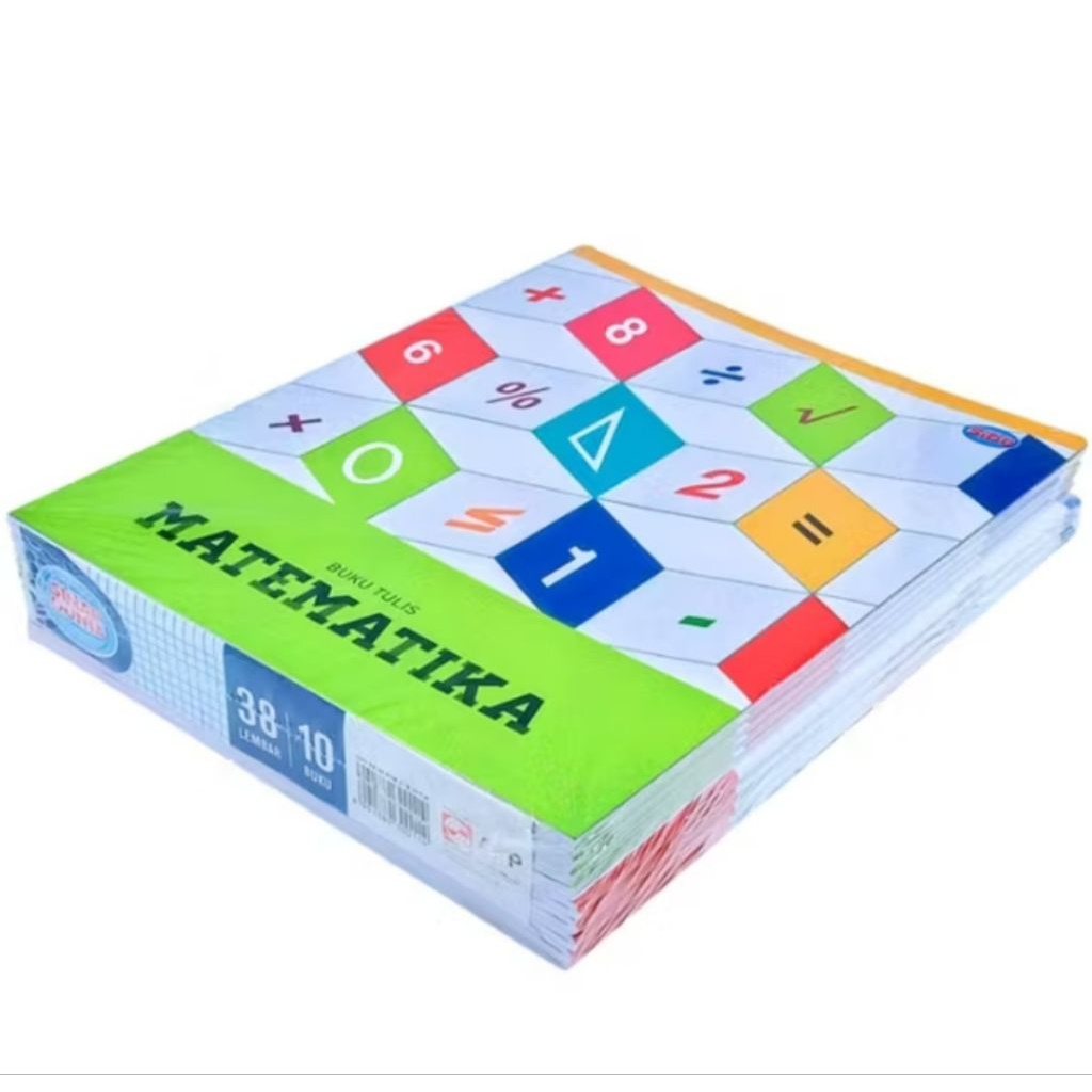 

[10 PCS] BUKU TULIS KOTAK SIDU MATEMATIKA 32 LEMBAR - Buku Kotak Kecil 38 Lembar Sinar Dunia