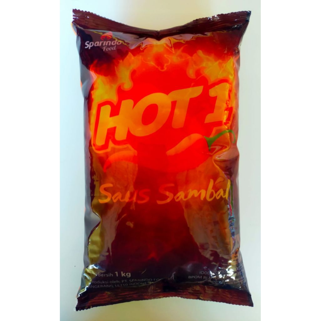 

Hot 1 Saos Sambal 1kg