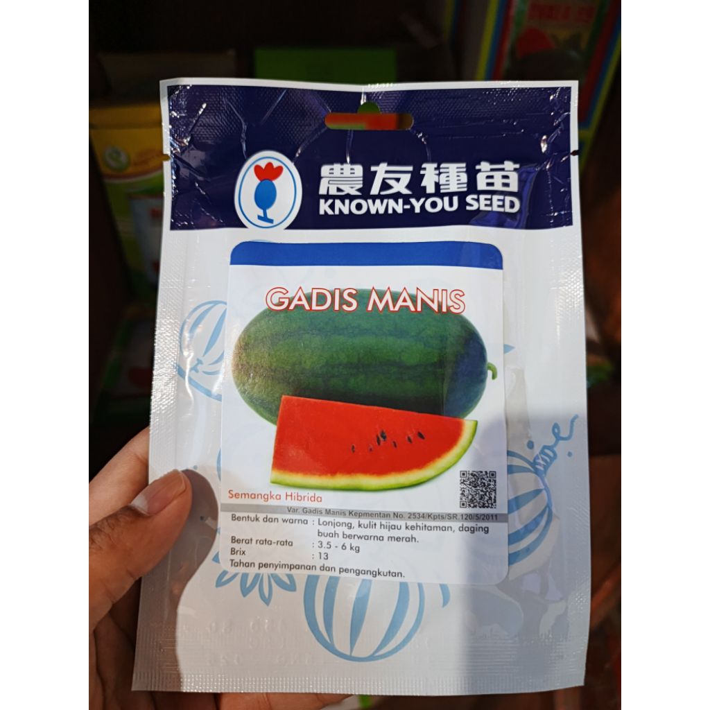Bibit Semangka Inul Gadis Manis Hibrida
