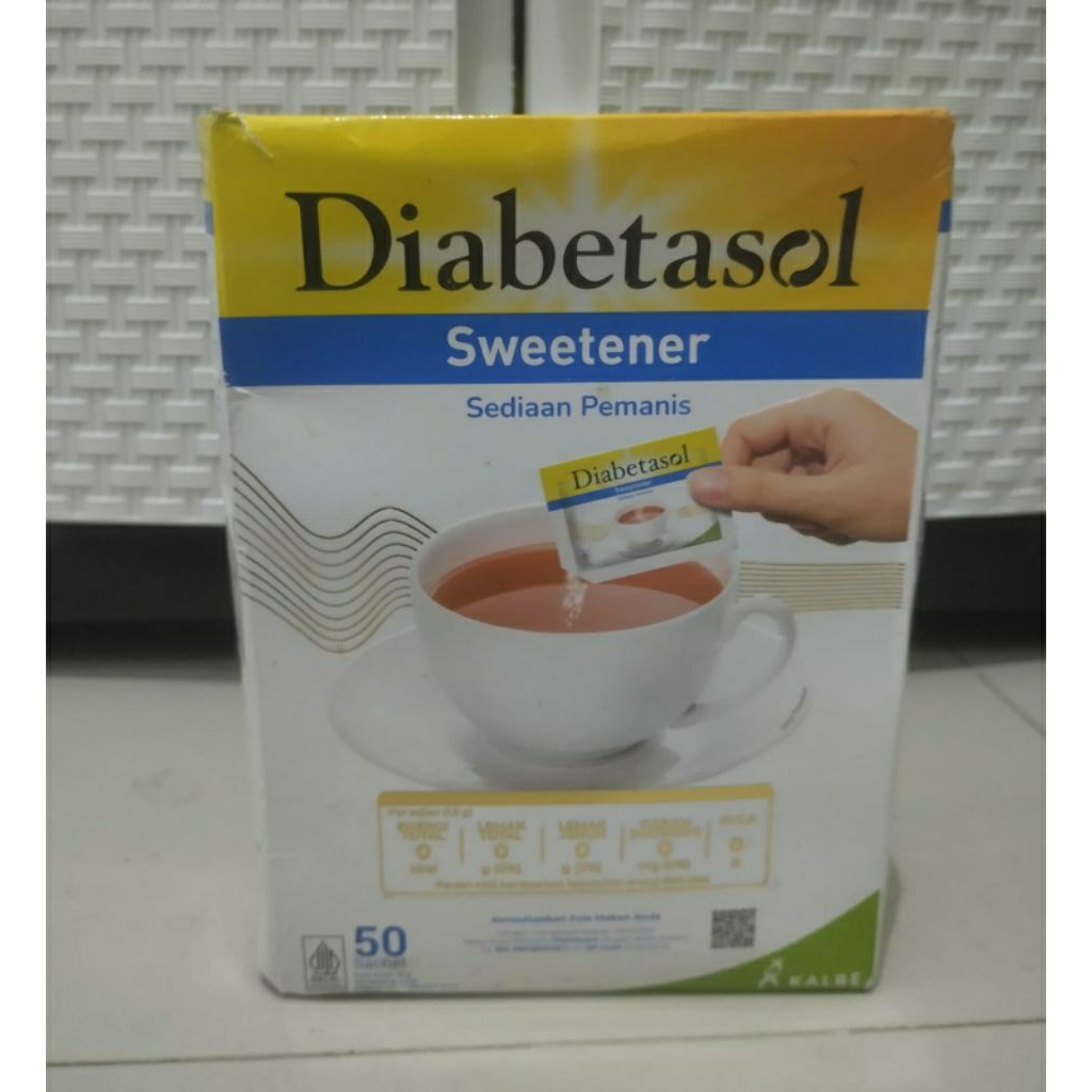 

GULA DIABETASOL 100 SACHET
