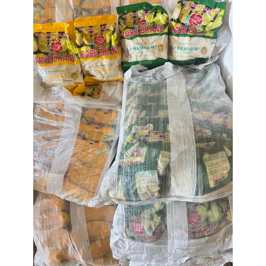 

PAKET GULA CURAH DAN GULA ROSEBRAND 8KG DAN 10KG KEMASAN 1KG
