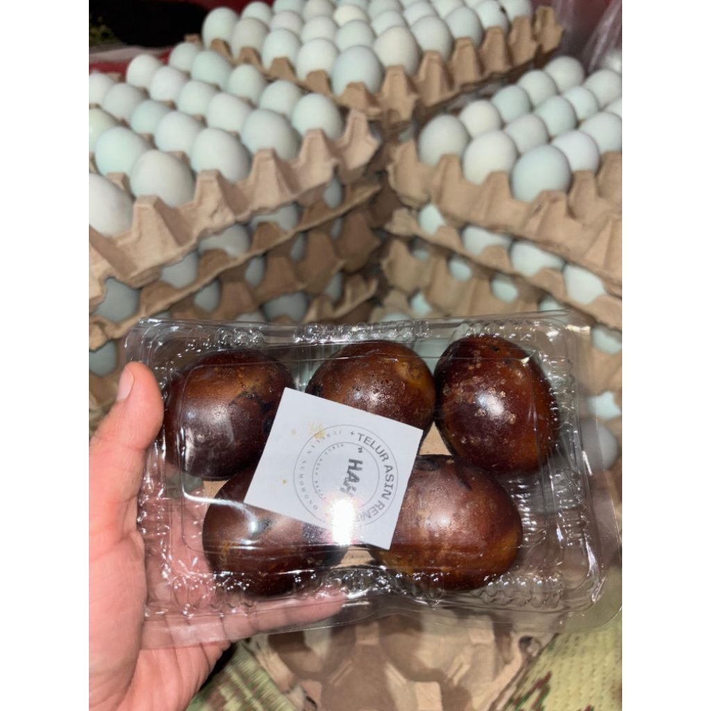 

Telur Bebek Asin Asap/Bakar