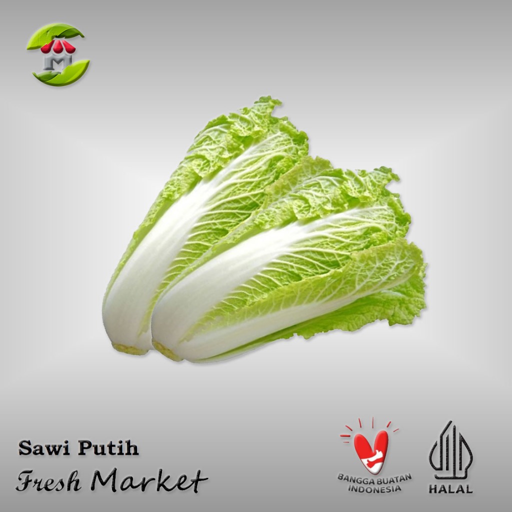 

[DEPOK] Sawi Putih Segar Pack 450gr - 500gr