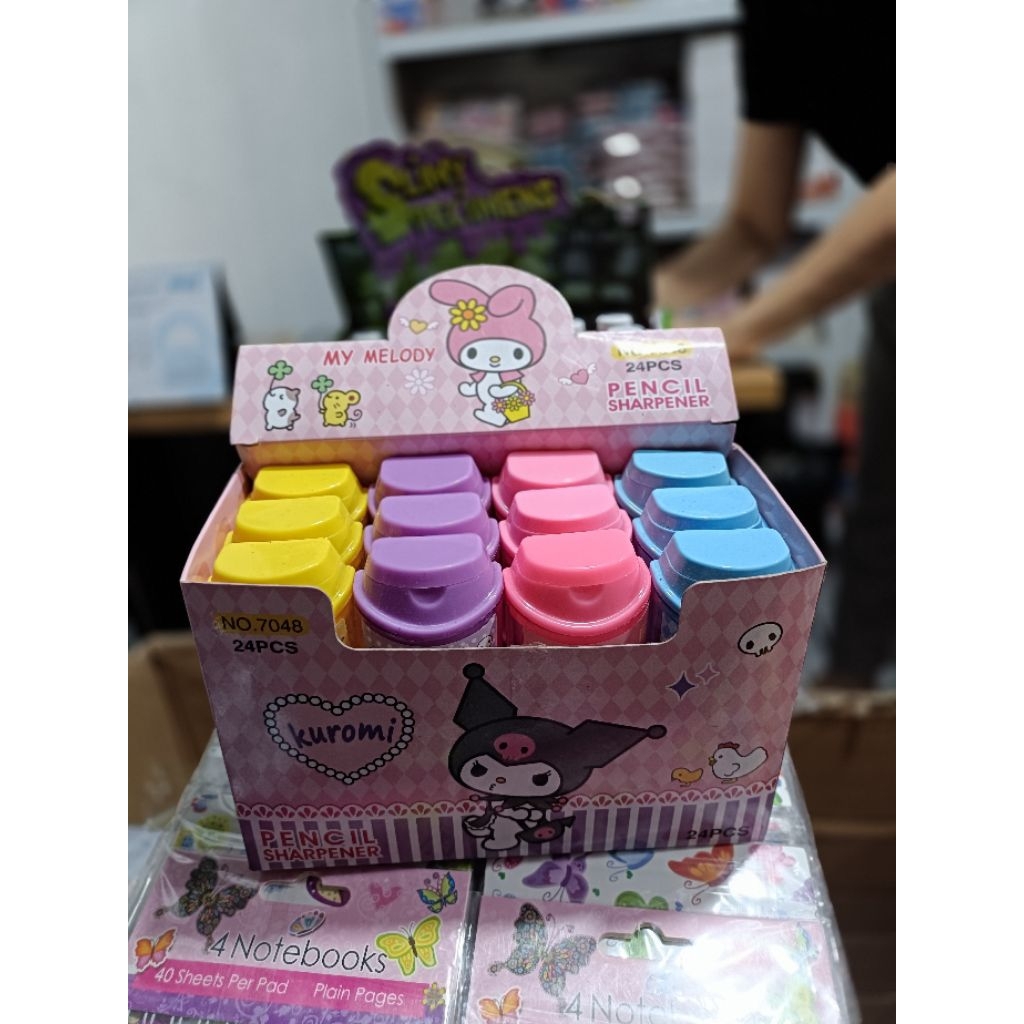 

Rautan/ Serutan pensil Sanrio isi 24 pcs