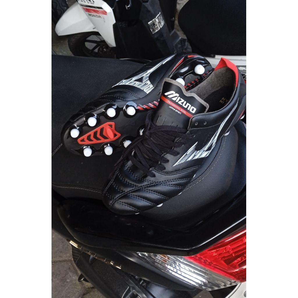 (BISA COD) MIZUNO MORELIA NEO 3 BLACK RED