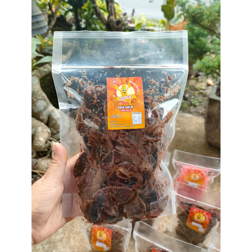 

Pisang coklat crispy