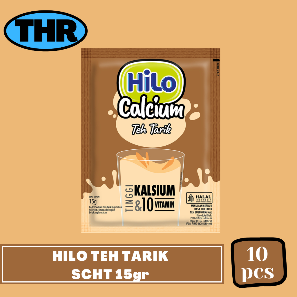 

Hilo Calcium Teh Tarik 1 Renceng isi 10pcs (sachet)