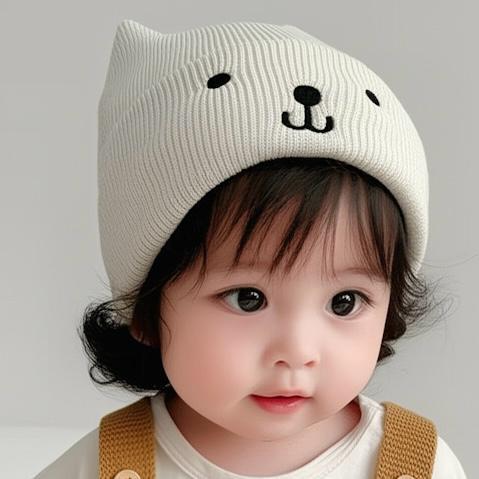 Kupluk Cattes Bayi  0- 5 Tahun Topi Baby Rajut Premium Balita Anak Laki Laki Perempuan Cyandclothing