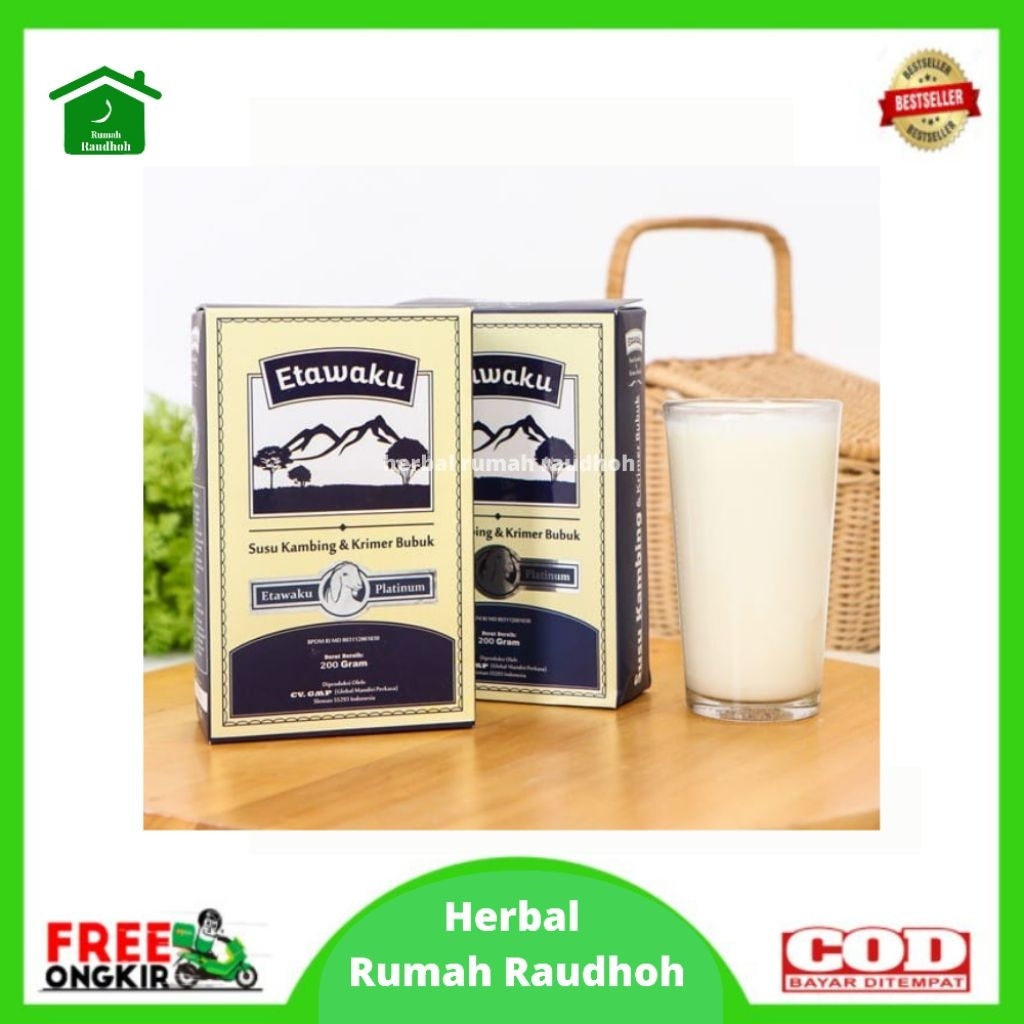 

SUSU ETAWAKU PLATINUM ORIGINAL - SUSU KAMBING ETAWA BUBUK UNTUK KESEHATAN
