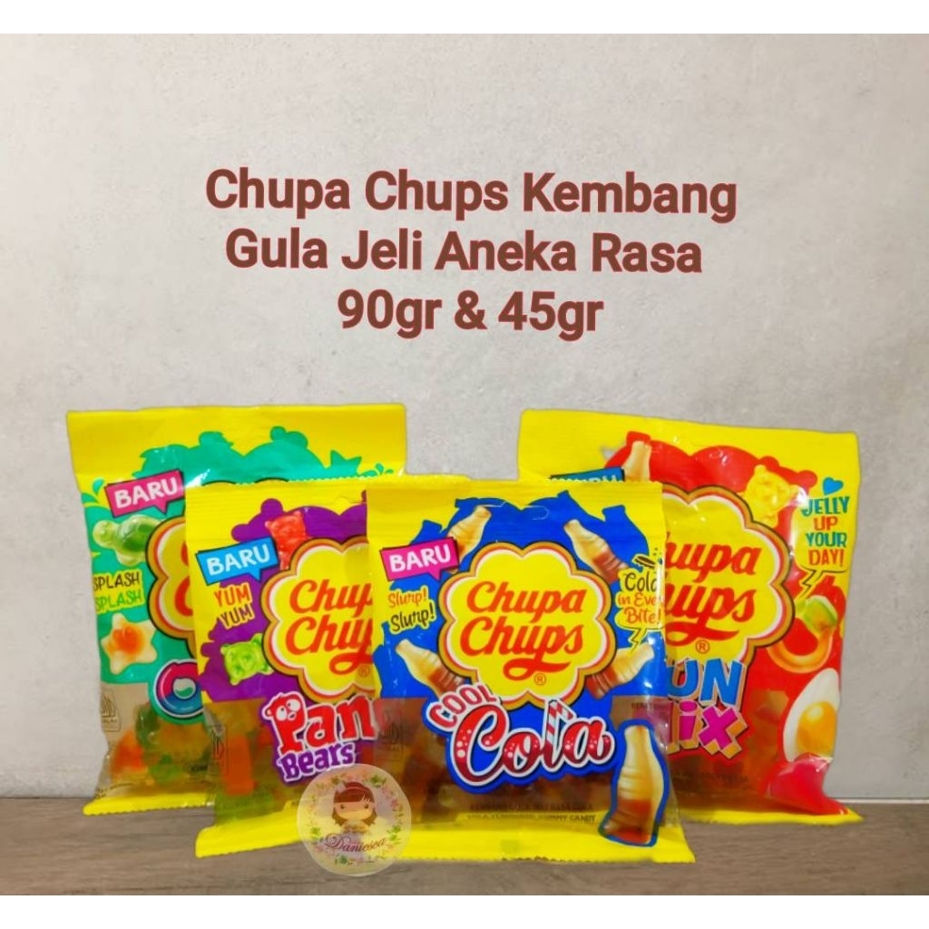 

Chupa Chups permen jelly ecer panda Bear, Cola Gummy Candy, Ocean Fun, Fun Mix ( ds bgr )