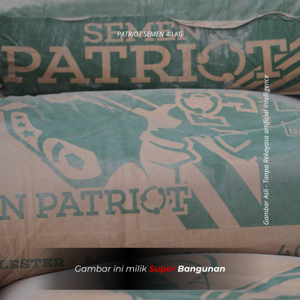 JUAL PATRIOT SEMEN 40 KG SUPER BANGUNAN