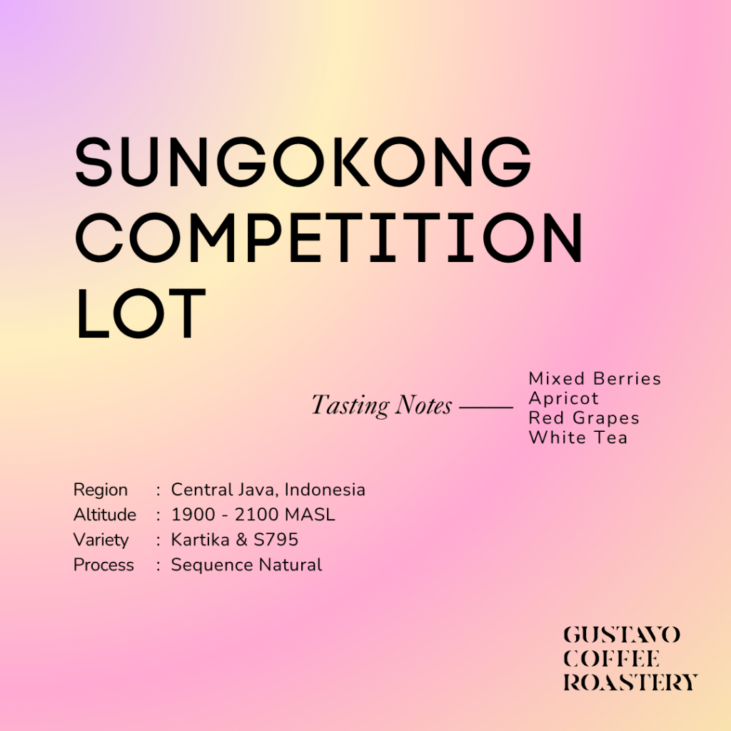 

Biji Kopi Arabika SUNGOKONG COMPETITION LOT Single Origin Gustavo